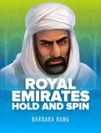 royal emirates hold and spin slot logo